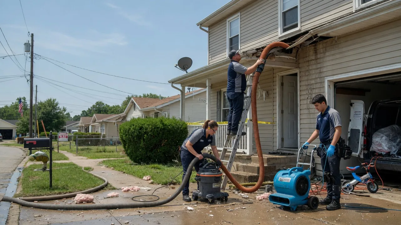 Water Damage Restoration in Columbiaville, MI near me